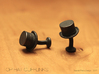 Top Hat Cufflinks 3d printed 