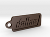 Dallas, Texas Keychain 3d printed 