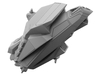 1:700 - Anubis: Stealth Ship_150mm [The Expanse] 3d printed 