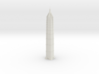 Jin Mao Tower (1:2000) 3d printed Assembled model.