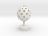 Standing Sphere 3d printed 