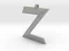 Distorted letter Z 3d printed 