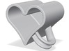 Heart Shaped Espresso Coffee Cup 3d printed 