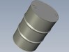 1/15 scale WWII US 55 gallons oil drums x 3 3d printed 
