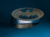 Batman Ring 3d printed Stainless Steel Render