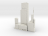 Zifeng Tower (1:2000) 3d printed 