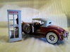 Telephone Booth, 1/32 Scale 3d printed Looks good beside 1930 Packard too!