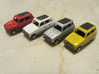 Renault 4 Hatchback 1:160 scale (Lot of 4 cars) 3d printed Lot of 4 cars, Paint not included