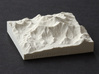 3''/7.5cm Mt. Everest, China/Tibet, Sandstone 3d printed 