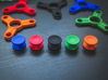 Bearing Caps for Fidget Spinner - Concave - Set   3d printed 