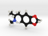XTC / MDMA / Ecstasy Molecule Model. 3 Sizes. 3d printed 