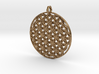 Flower Of Life Pendant (1 Loop) 3d printed 