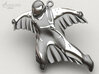 Wingsuit Keychain (and pendant) 3d printed wingsuit keychain