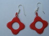 Forty Ray Sun Earrings 3d printed 