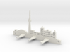 Toronto Skyline - Key Chain Holder Without Border 3d printed 