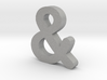 Ampersand 3d printed 