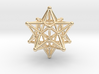 Stellated Dodecahedron -12 Pointed Merkaba 3d printed 