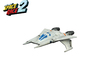 Space Race - #3 - Starfighter 3d printed Painted Starfighter