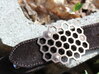 Honey comb belt buckle 3d printed 
