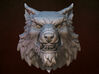Wolf Head STL 3d printed 
