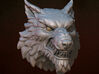 Wolf Head STL 3d printed 