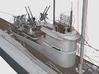 1/32 U-Boot VII C41 Conning Tower Detail SET 3d printed 