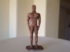 Humanoid Robot Gort Likeness 7 3d printed Brown Paint Job