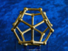 Dodecahedron 3d printed 