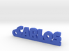 CARLOS Keychain Lucky 3d printed 