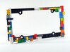 License Plate Frame with Lego Studs 3d printed Lego bricks not included.