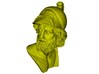 1/9 scale Menelaus king of Sparta bust 3d printed 