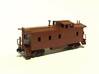 Southern Pacific C-40-3 Caboose modernized N Scale 3d printed Photo is of as built version 