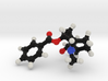 Cocaine Molecule Model. 3 Sizes. 3d printed 