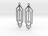 Carja Earrings 3d printed 