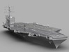 1/1800 USS Nimitz 3d printed Computer software render.The actual model is not full color.