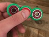 Fidget Spinner Triple Loop 3d printed This spinner is small enough for almost all hand sizes. 