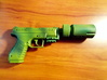Combat Zone Enforcer Muzzle Adapter 3d printed 