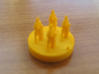 Catan Pieces - Orange City And Knights 3d printed Knight #1 token