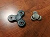 Spinner (Metal) for Small Hands/Kids/Toddlers 3d printed Size comparison to a "standard" spinner