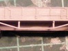 Victorian Railways N Scale  Plate Frame bogies (8) 3d printed On a QN wagon