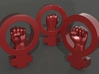 Women's rights symbol - BIG 3d printed 
