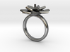 Ring Lily 3d printed 