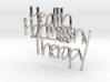 Health Harmony Therapy Logo 3d printed 