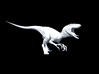 Jurassic Park Raptor v1 1/35 scale 3d printed 3D Render