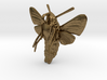 Hummingbird Hawk-Moth Pendant (solid version) 3d printed 