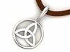 Pendant Amulet Triquetra Celtic Trinity Knot 3d printed 