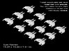 (Armada) 12x Supa Fighter 3d printed 