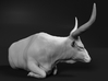 Ankole-Watusi 1:12 Lying Female 2 3d printed 