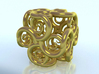 Spiral Fractal Cube 3d printed 