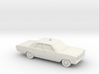 1/87 1966 Ford Galaxie "Police" 3d printed 